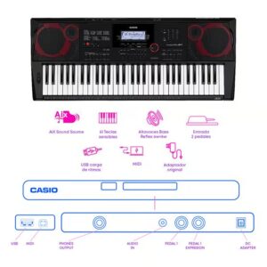 TECLADO CT-X3000 PACK SEMIPROFESIONAL