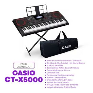 TECLADO CT-X5000 PACK AVANZADO