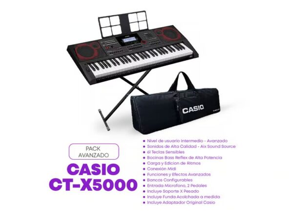 TECLADO CT-X5000 PACK AVANZADO