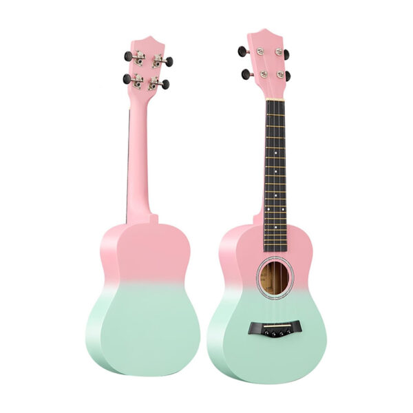 KB-23-PNKGR_1.jpg UKELELE CONCIERTO PINK & GREEN