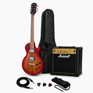LES PAUL TRIBUTE HERITAGE CHERRY – MARSHALL 15W