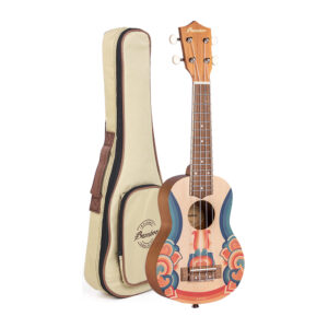 UKELELE CONCIERTO MANDALA LINE – RETRO