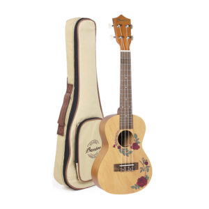 UKELELE CONCIERTO FLOWERS LINE – ROSES