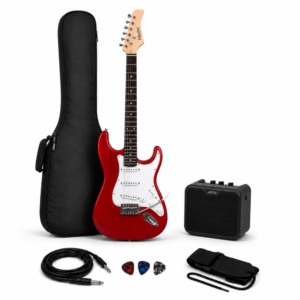 PACK ELECTRICO STRATO RED WINE – AMPLIFICADOR 10W