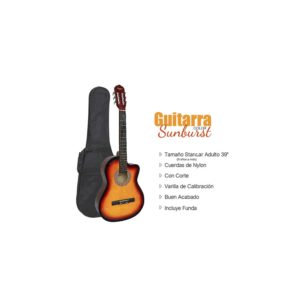 GUITARRA ACUSTICA NYLON SUNBURST