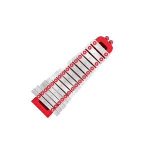 XILOFONO 2/8 ROJO MÁS FUNDA