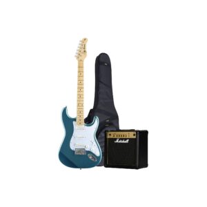 JT-300M-LPB STRATO MAPLE LAKE PLACID BLUE + MARSHALL 15W - Imagen 1